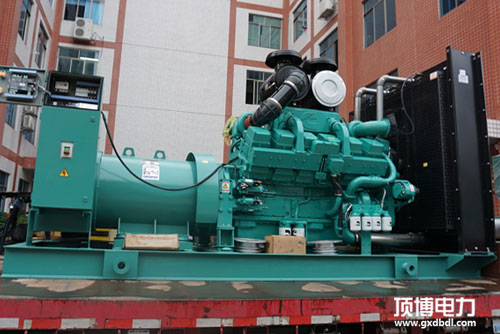 南宁住房公积金管理中心工程350KW广西顶博发电机组制造