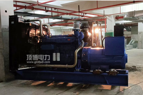 600KW上柴广西顶博发电机组制造