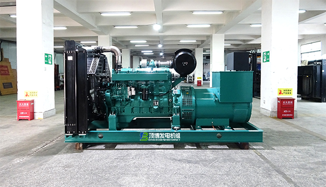 400KW广西顶博发电机组制造：保障客家书香小镇商业广场动力